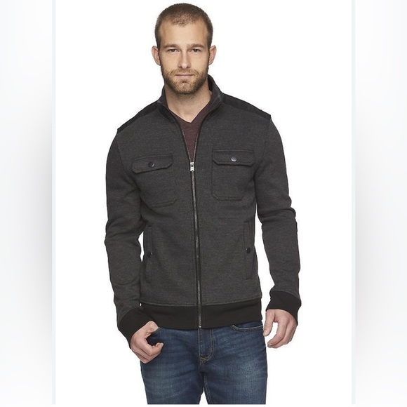 Marc Anthony Other - Marc Anthony Elbow Patch Zip Jacket size large